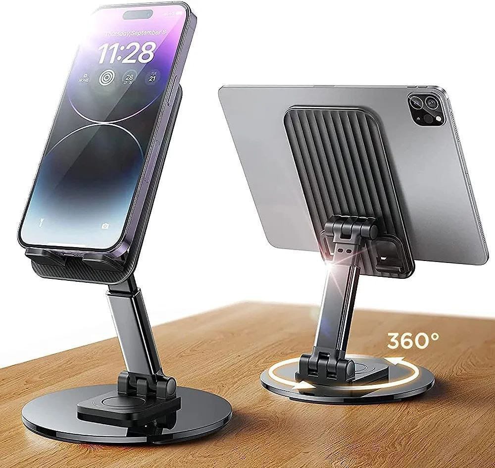 Rotatable and Foldable 360 Phone Holder -Pack of 2