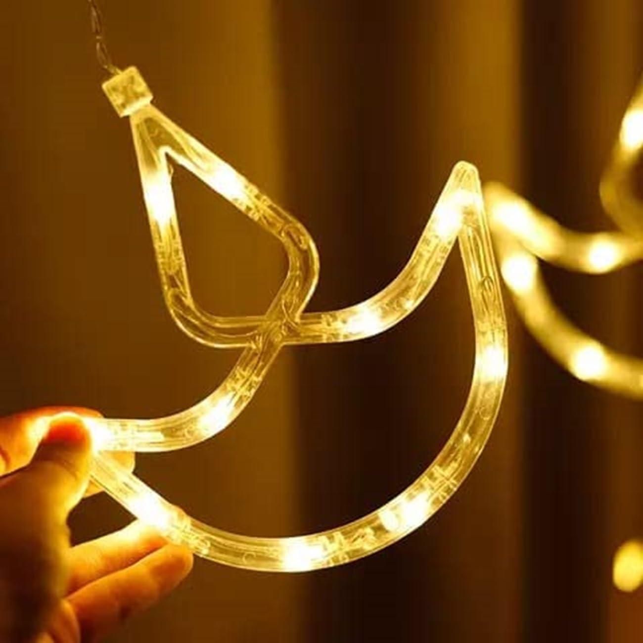 Mode Controller Curtain String LED Diwali Lights