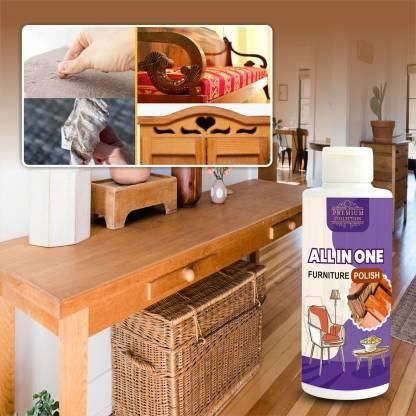 Polish Furniture Cleaner Shiner Floor Coating Paint Wood 100ML (Pack of 3)