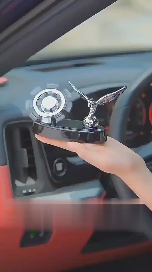 Eagle Solar Rotatable Car Dashboard Show piece